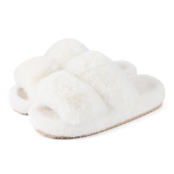 Daisy | Women’s Cozy Faux Fur Slide Slippers