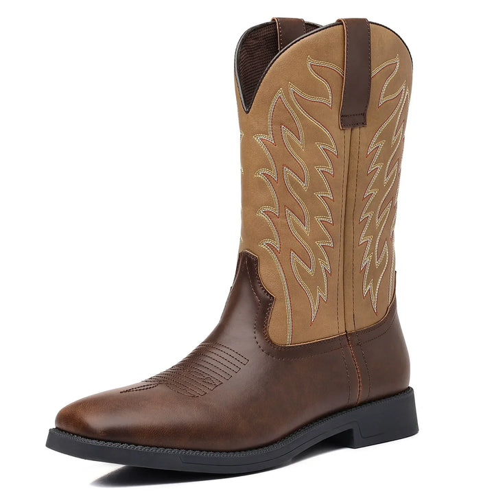 Martin | Western Style Leather Cowboy Boots for Men