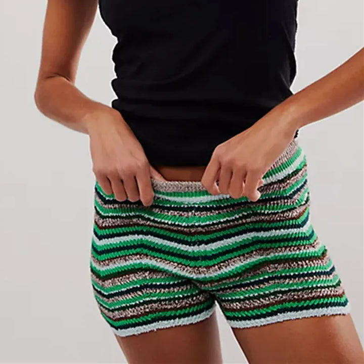 Adrian | Striped Lounge Shorts
