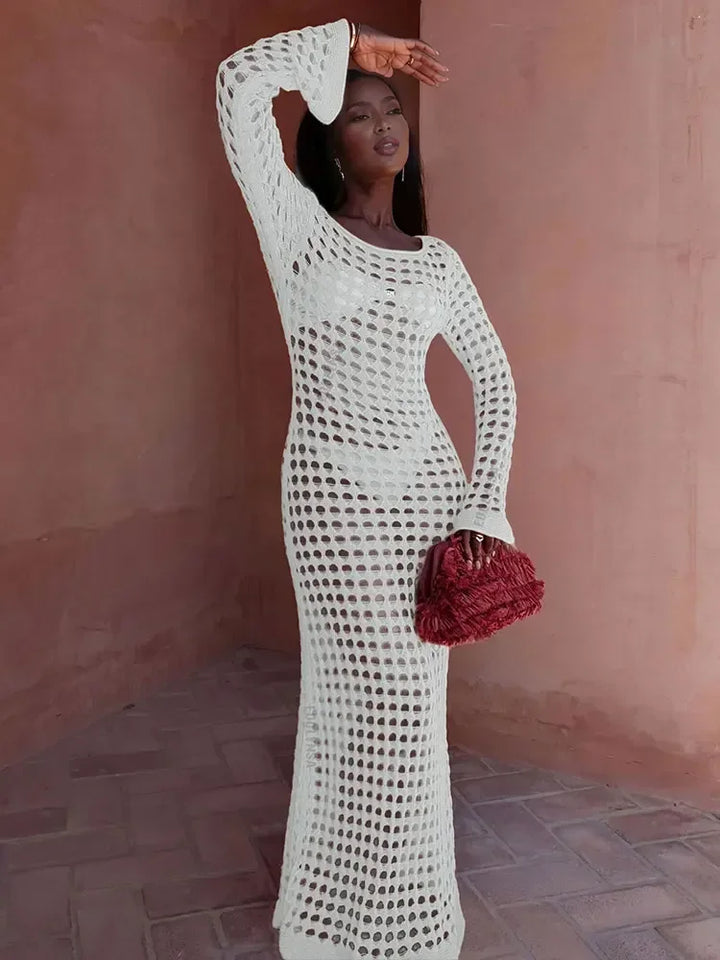 Portia | Maxi Dress with Bell Sleeves