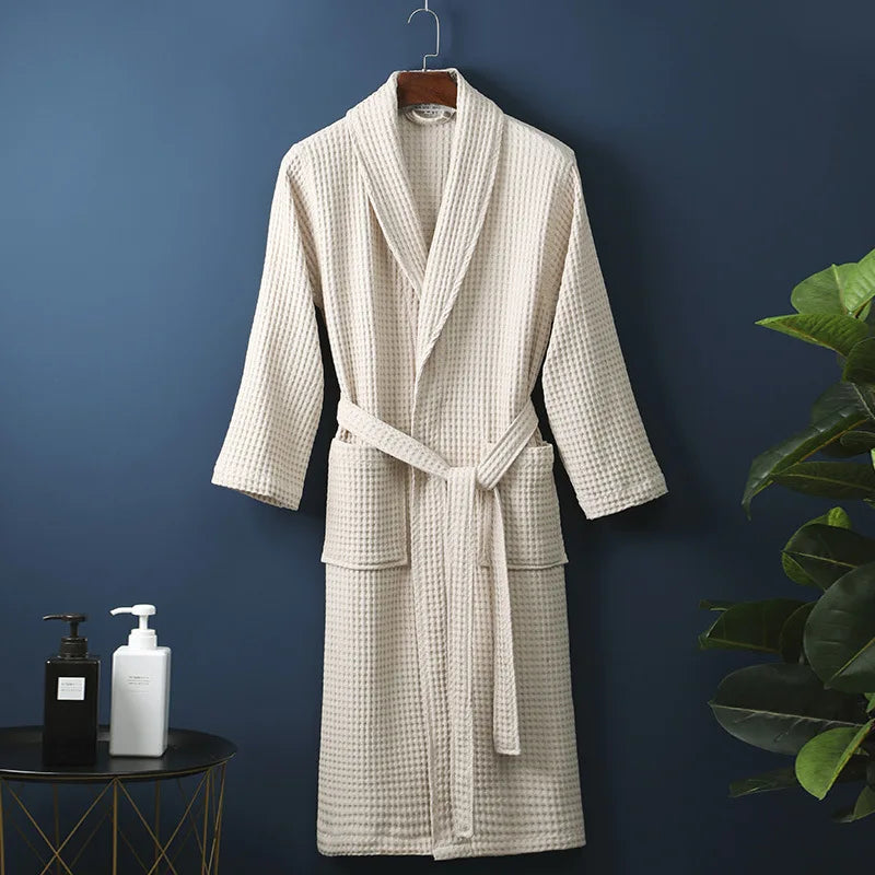 Sarah | Women’s Spring Waffle Lounge Robe