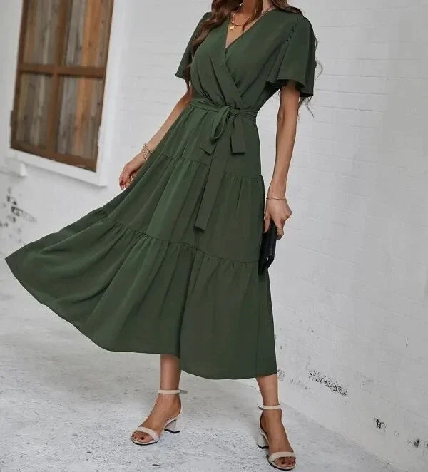 Jillian | Summer Dress with Short Sleeves