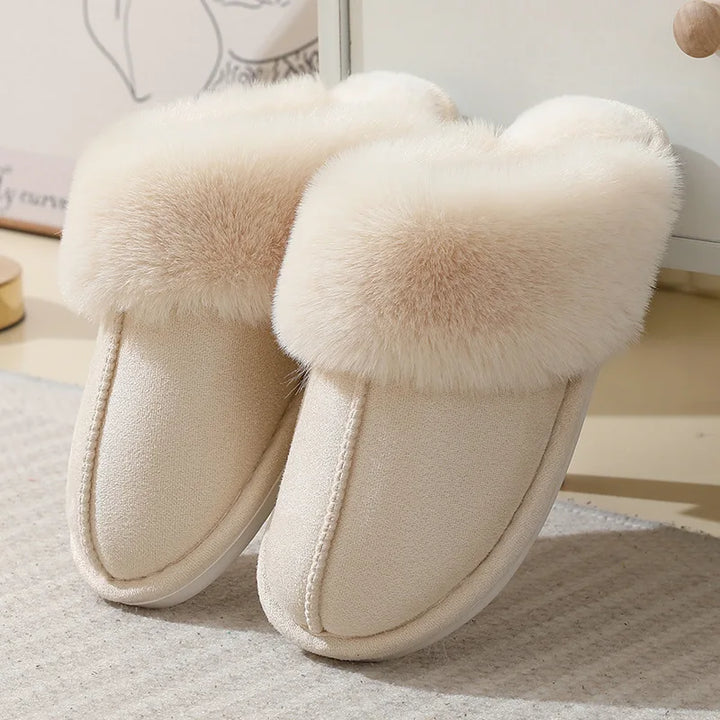 Caitlyn | Women’s Plush Fur Indoor Slippers