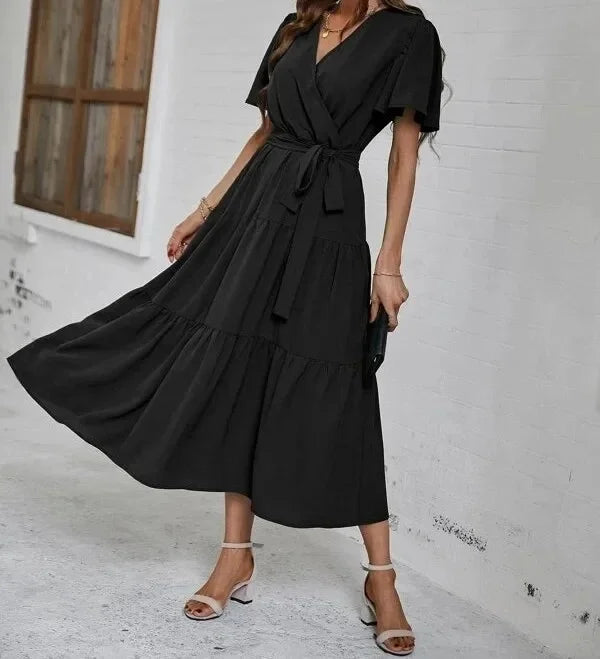 Jillian | Summer Dress with Short Sleeves