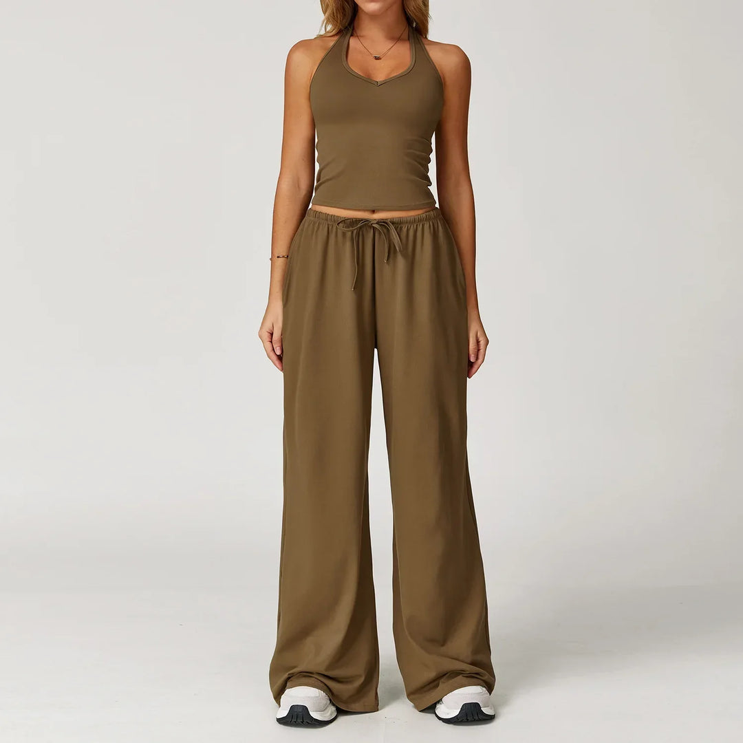 Eleanor | Women’s Winter Casual Wide Leg Loose Fit Pants