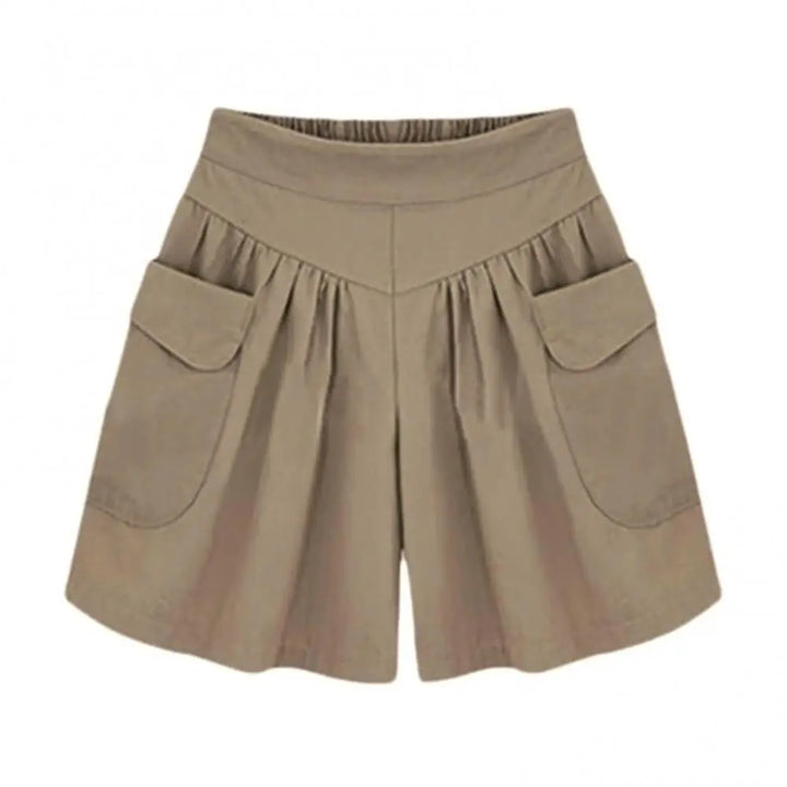 Francesca | High-Waist Wide-Leg Casual Shorts