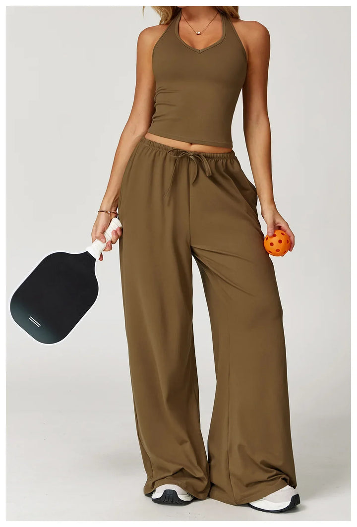 Eleanor | Women’s Winter Casual Wide Leg Loose Fit Pants