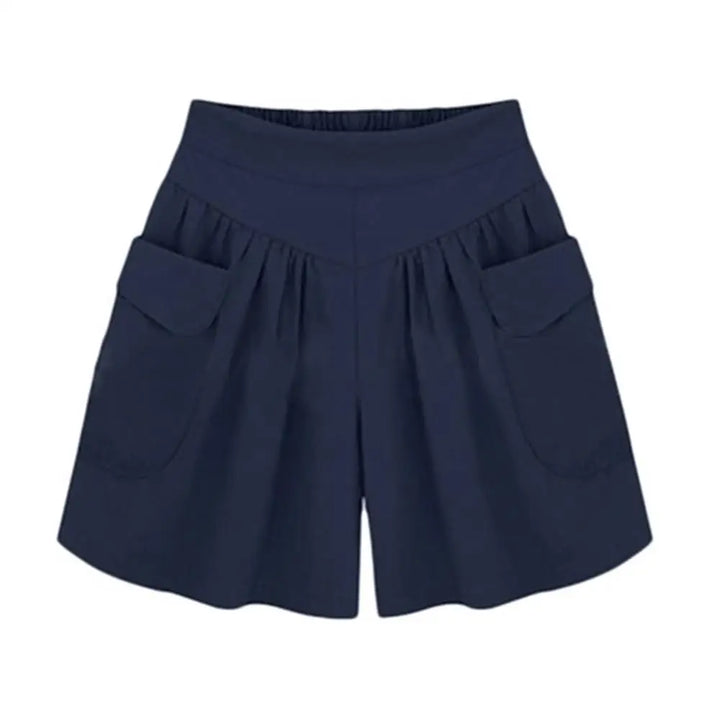Francesca | High-Waist Wide-Leg Casual Shorts