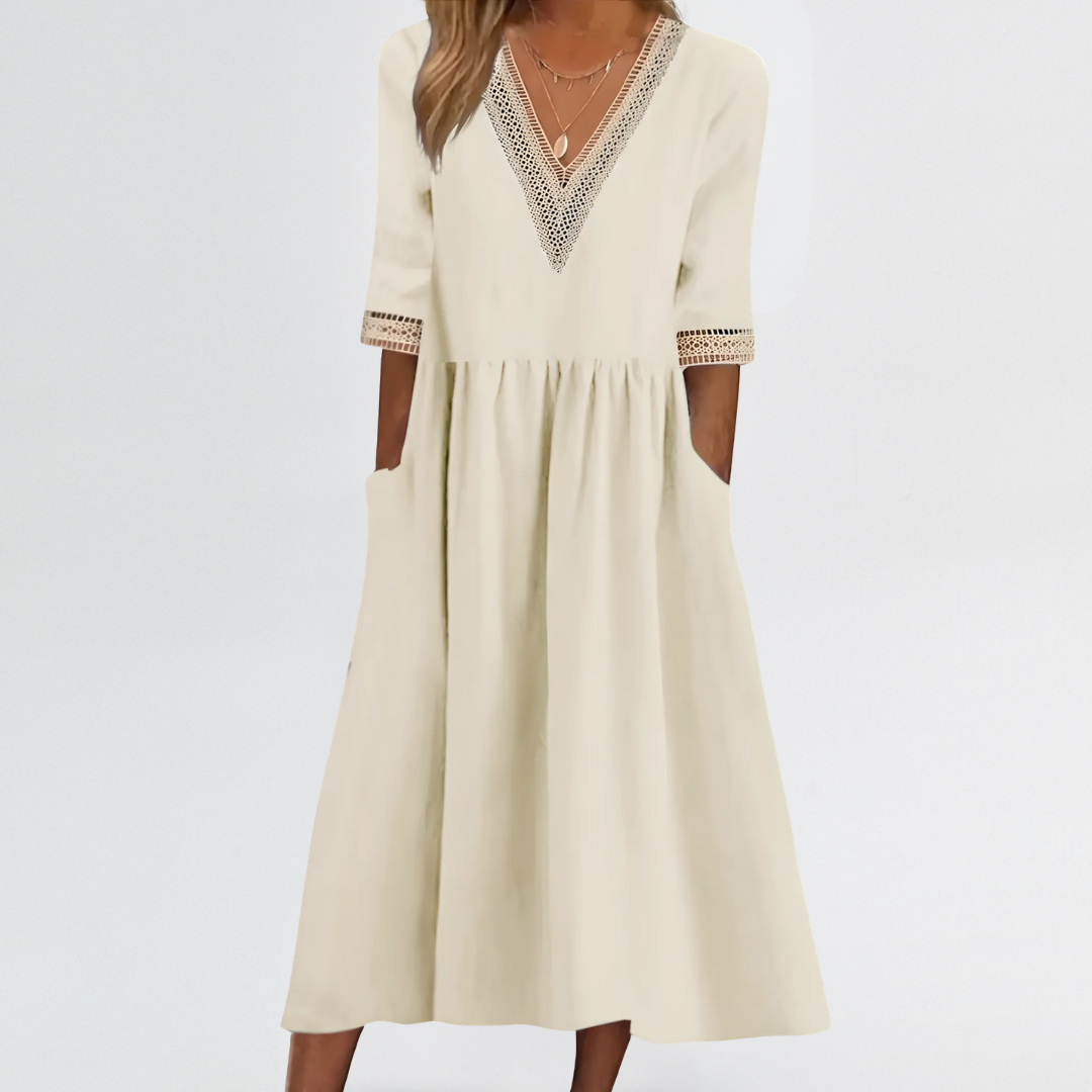 Clarissa | V-Neck Dress