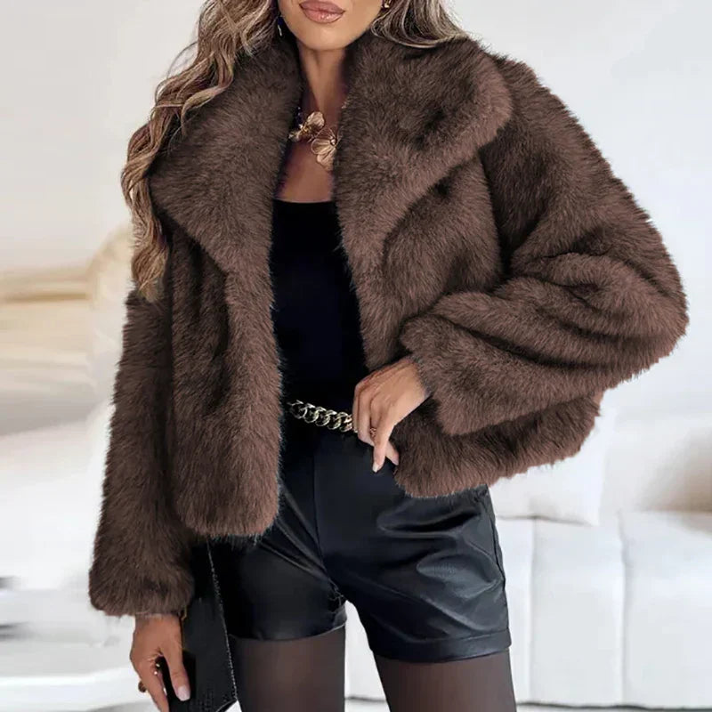 Anna | Women’s Relaxed Fit Faux Fur Jacket