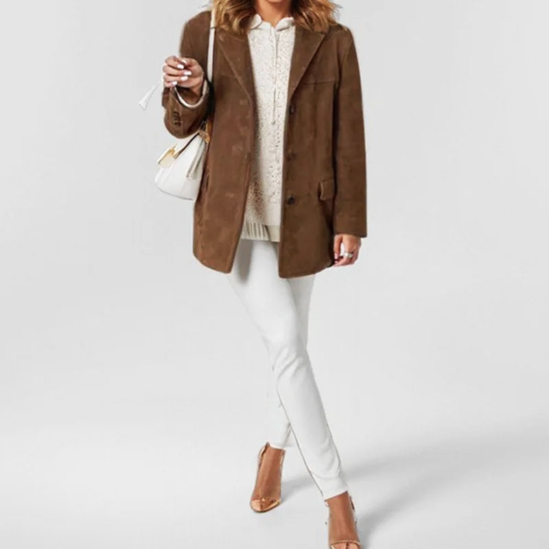 Mia | Women’s Stylish Button-Down Blazer Jacket