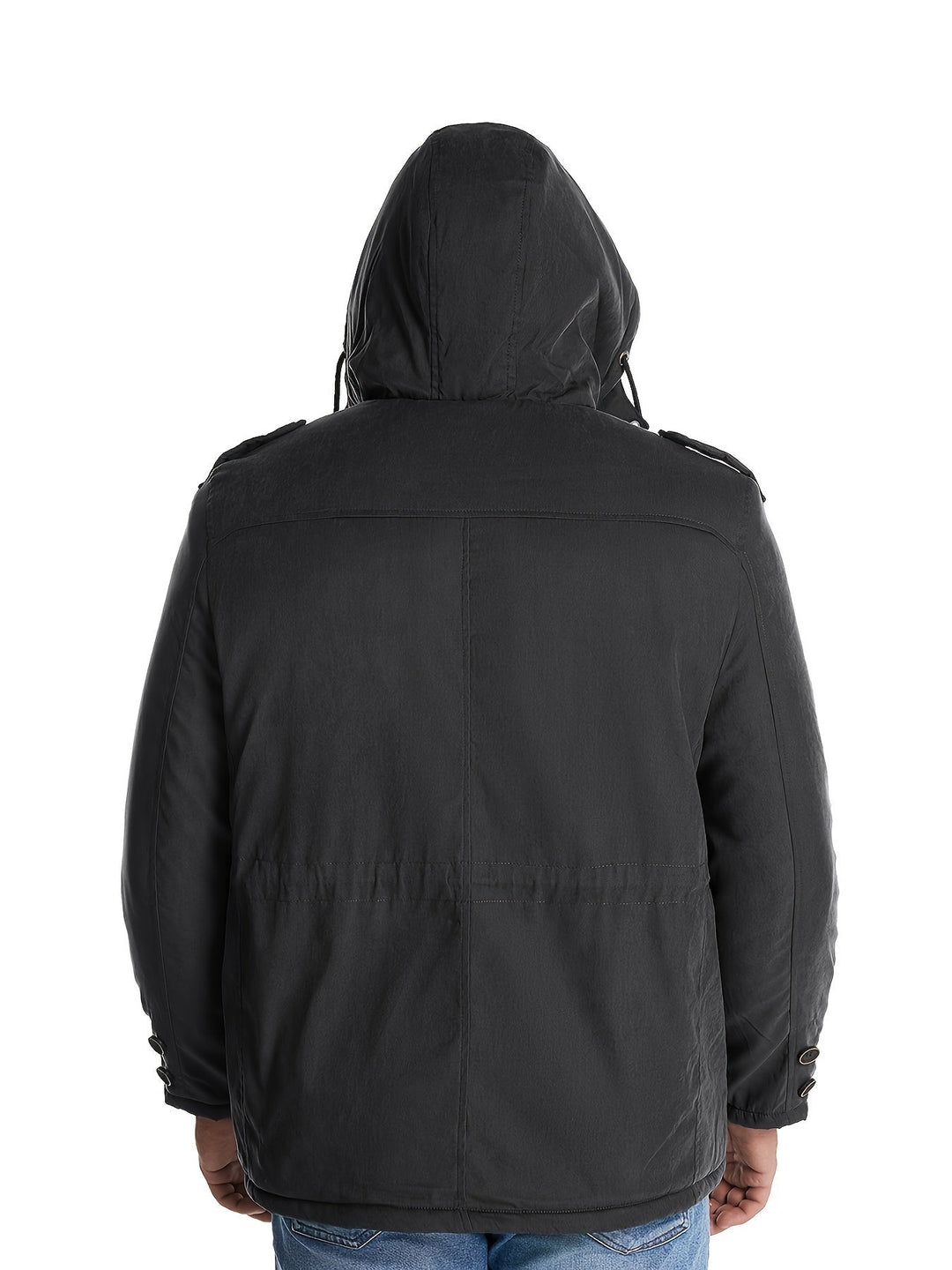 Alexander | Men’s Warm Thick Hooded Utility Jacket