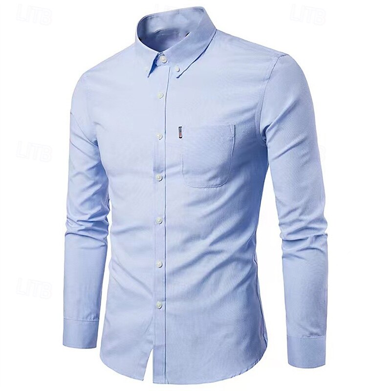 James | Men's Casual Button-Down Shirt with Chest Pocket