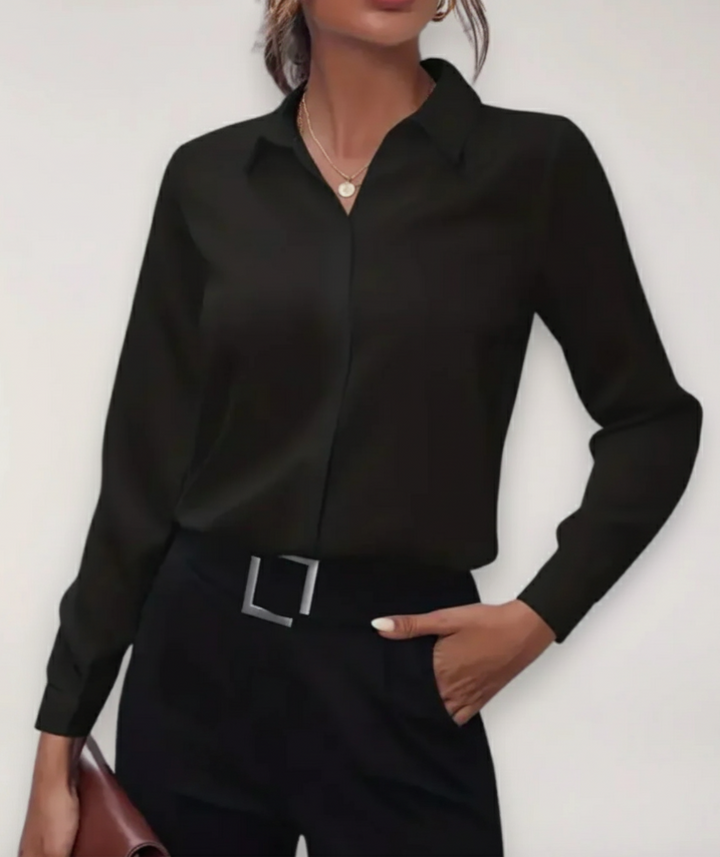 Charlotte | Women’s Spring Buttoned Office Blouse
