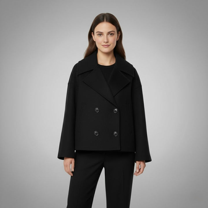 Georgia | Classic Double Button Short Jacket for Women