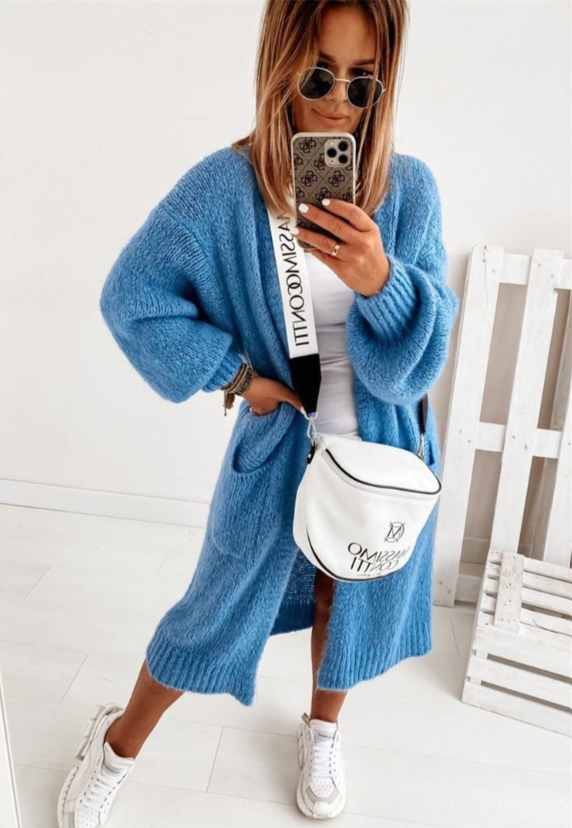 Jessica | Women’s Winter Cozy Long Open-Front Cardigan