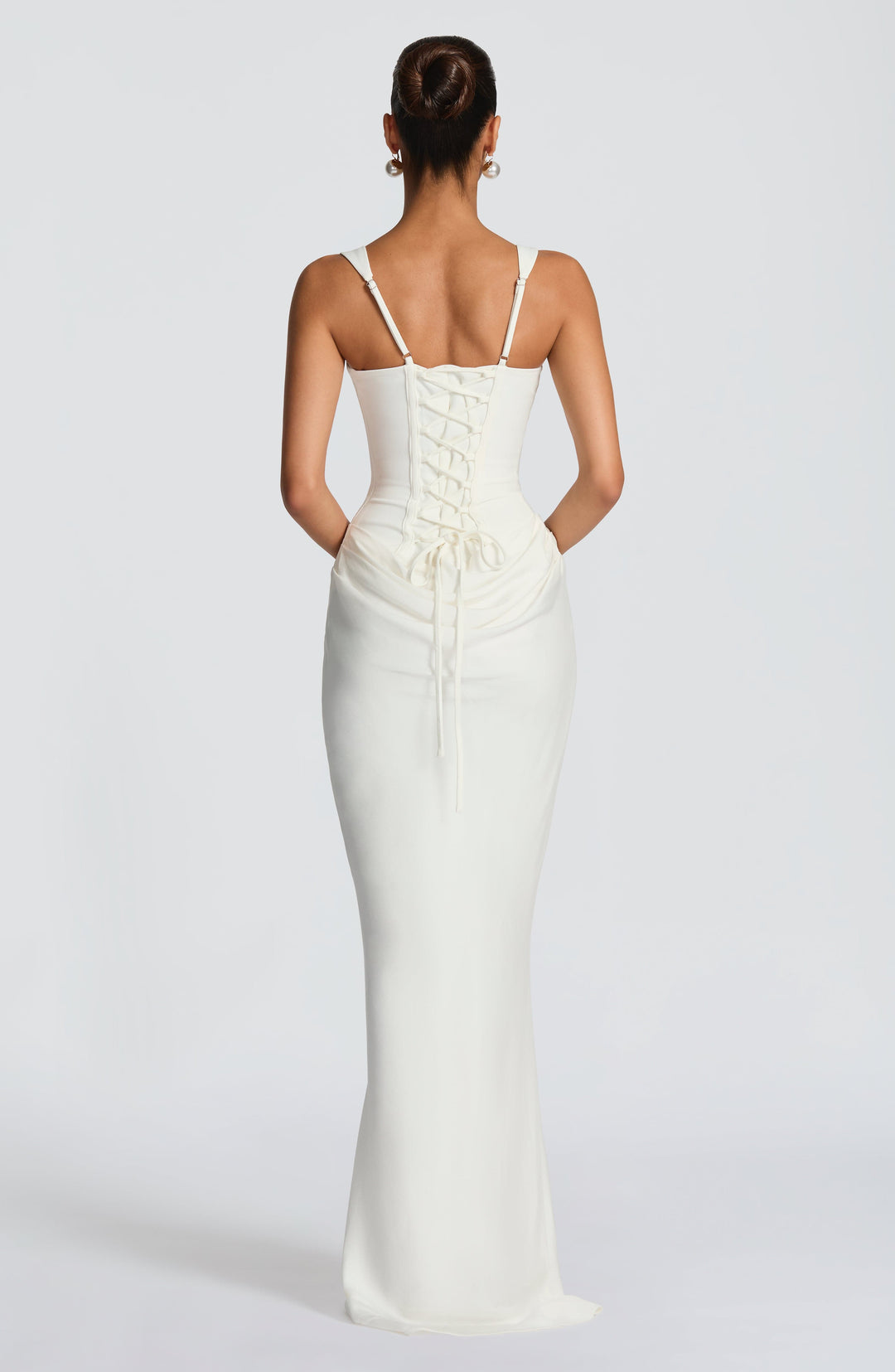 Leonor | Elegant Maxi Dress with Square Neckline