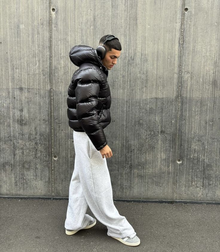 Dallas | Men’s Stylish Shiny Hooded Puffer Jacket