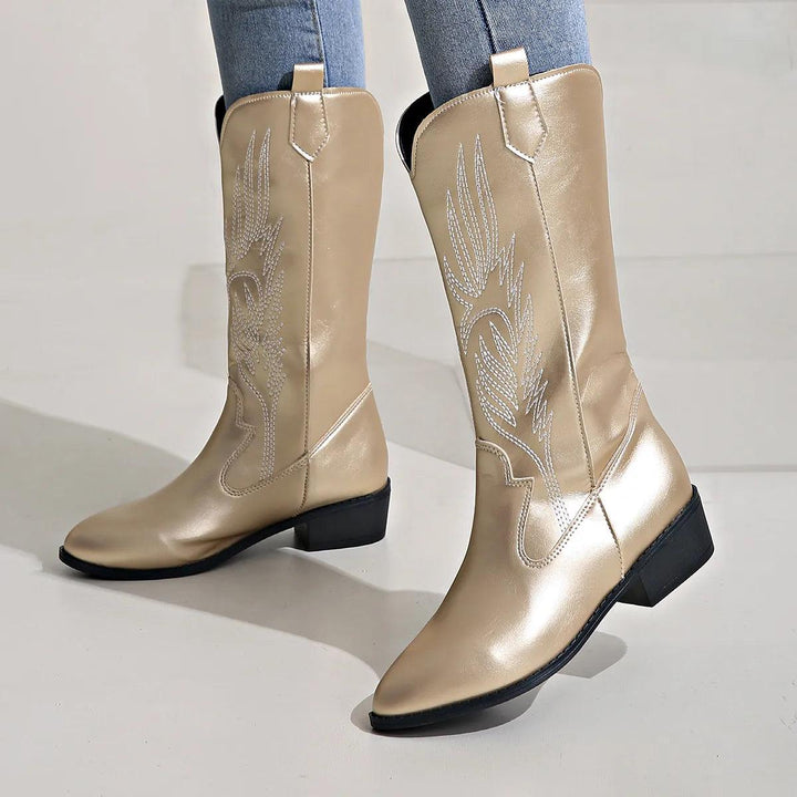 Violet | Women’s Stylish Pointed Toe Western Boots