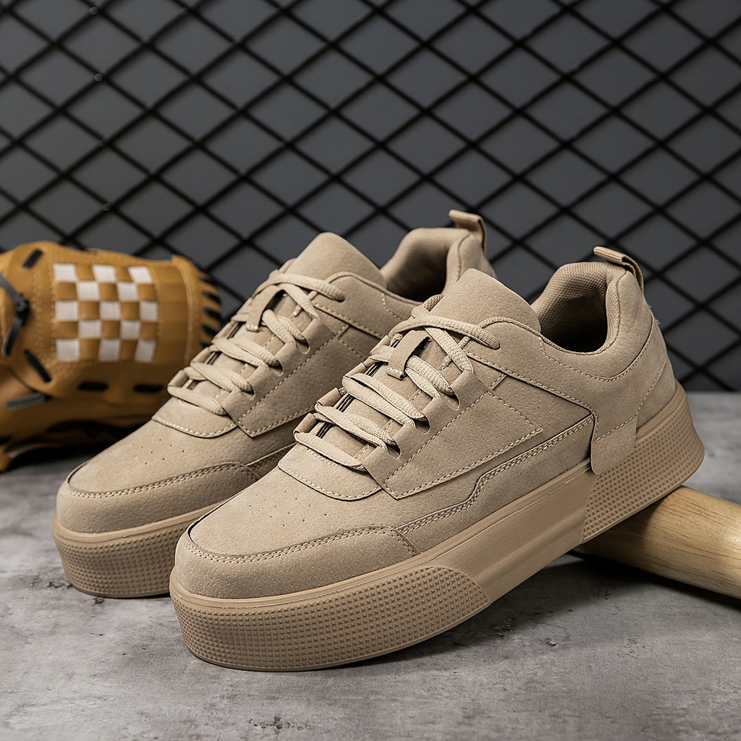 Anthony | Men’s Chunky Sole Lace Up Street Sneakers