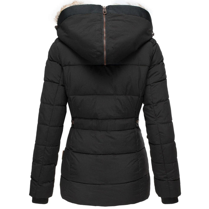 Gabrielle | Women’s Winter Puffer Jacket with Fur Hood