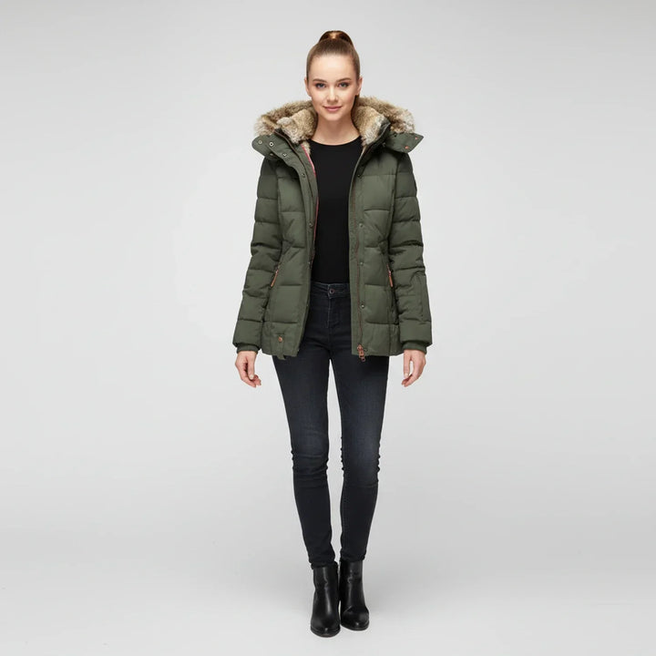 Erica | Women's Hooded Quilted Puffer Jacket