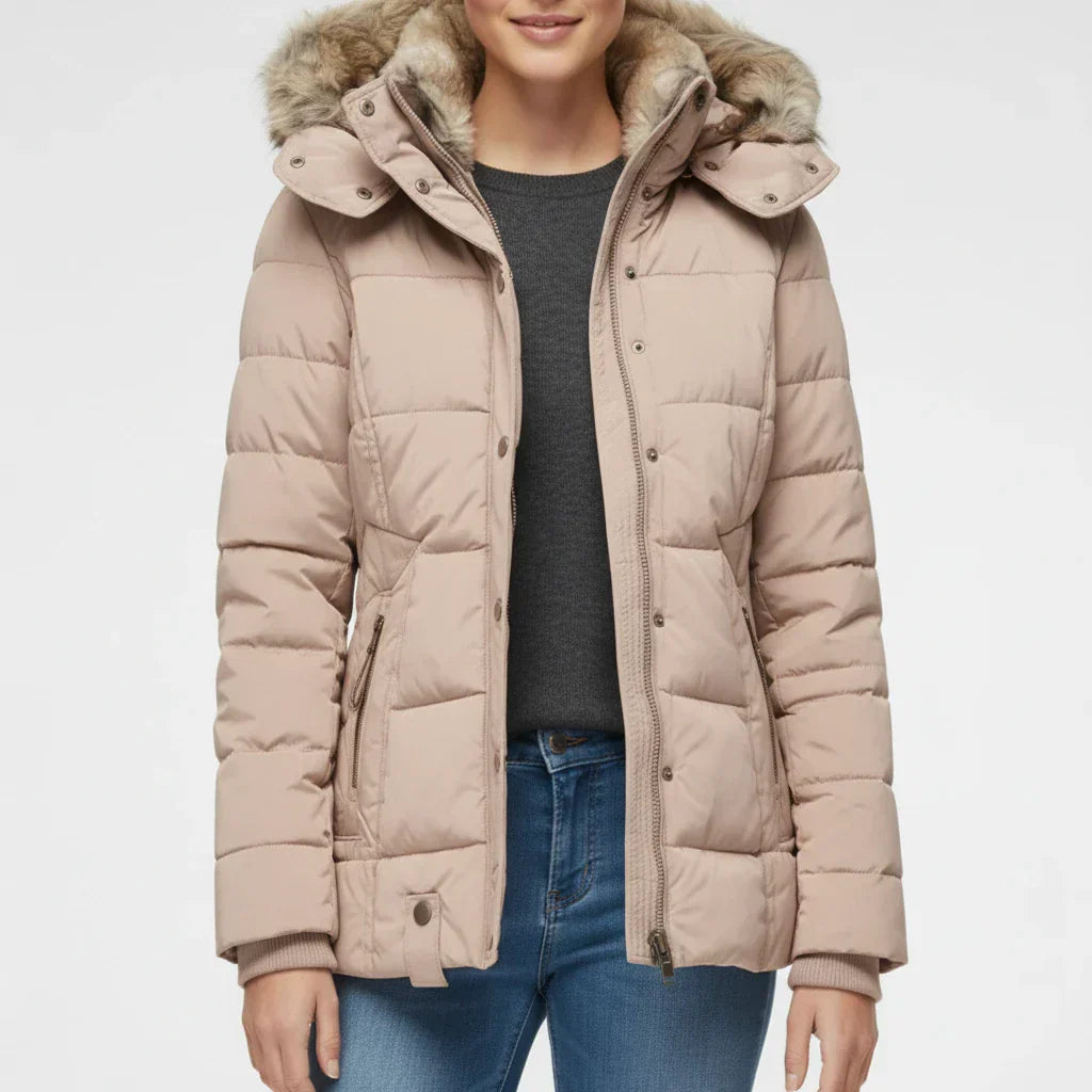Erica | Women's Hooded Quilted Puffer Jacket