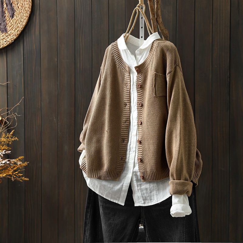 Sarah | Comfy Knit Cardigan with Button Detail for Women