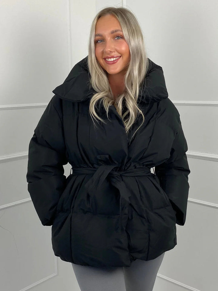 Brooklyn | Winter Belted Puffer Coat For Women