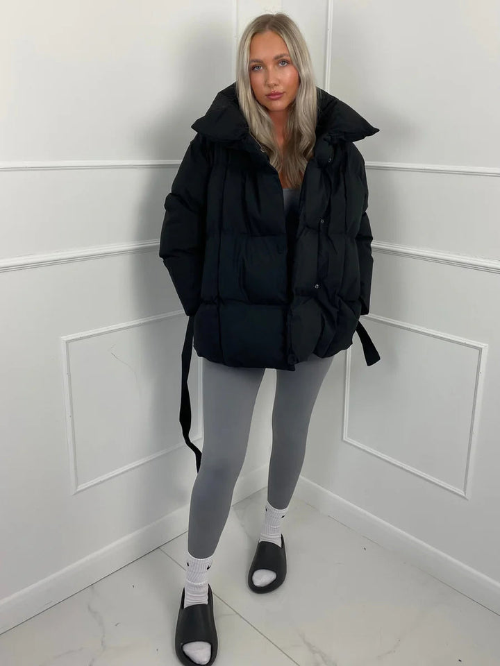 Brooklyn | Winter Belted Puffer Coat For Women