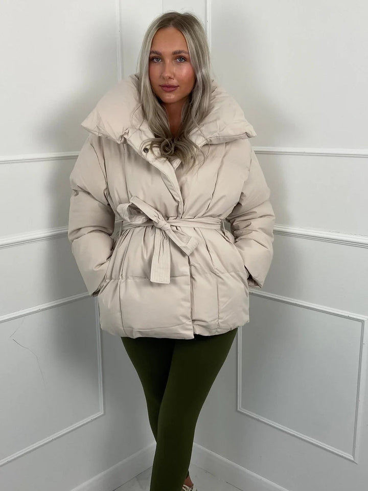 Brooklyn | Winter Belted Puffer Coat For Women