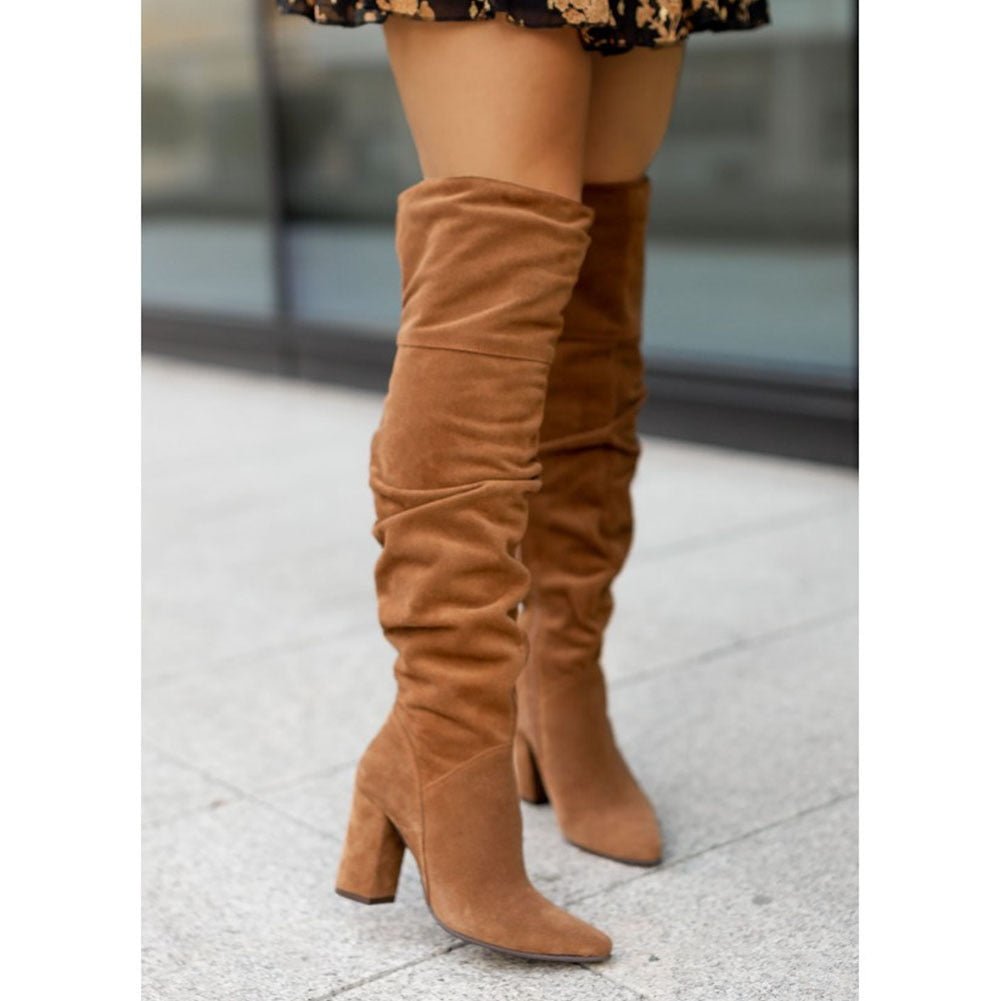 Audrey | Women’s Over The Knee High Heel Boots