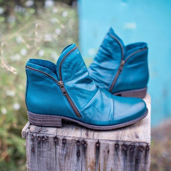 Makayla | Women’s Autumn Leather Ankle Boots