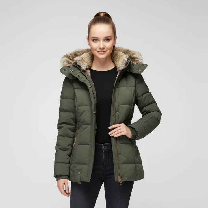 Erica | Women's Hooded Quilted Puffer Jacket